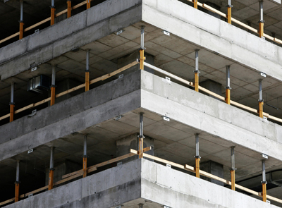 Flaute in der Baubranche - Ruhende Baustelle