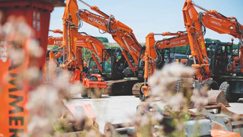 Kiesel Mietpark  - auch für elektrische Baumaschinen